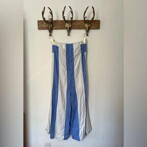 Free People jumpsuit! Gorgeous stripy material, very wide legs.